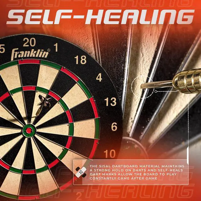Alt view image 6 of 6 - Bristle Dartboard - 18"