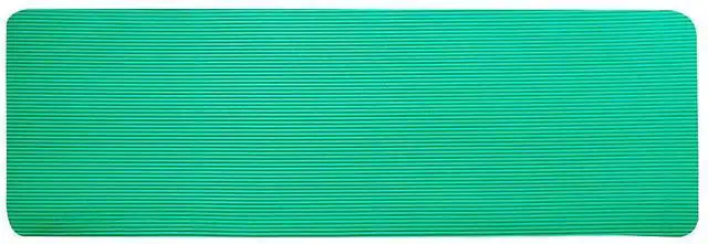 Alt view image 3 of 7 - 1/2-Inch Thick High Density Foam Exercise Yoga Mat with Carrying Strap, For Cushioning The Body Against Hard Floors, Green