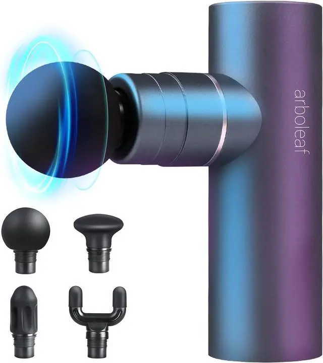 Main image of Massage Gun Deep Tissue, Balance of Power & Portability Full-Metal Percussion Massager with Silent Brushless Motor - Ultra-Quiet Pocket-Sized for Athletes Back Pain Relief Home Office Travel