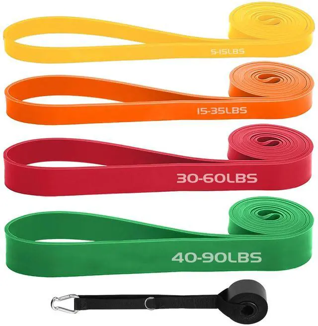 Main image of Resistance Bands,Exercise Bands,Resistance Bands for Working Out,Pull Up Bands, Workout Equipment,Workout Bands for Men Women,Stretch Bands for Home Exercise,Physical Therapy