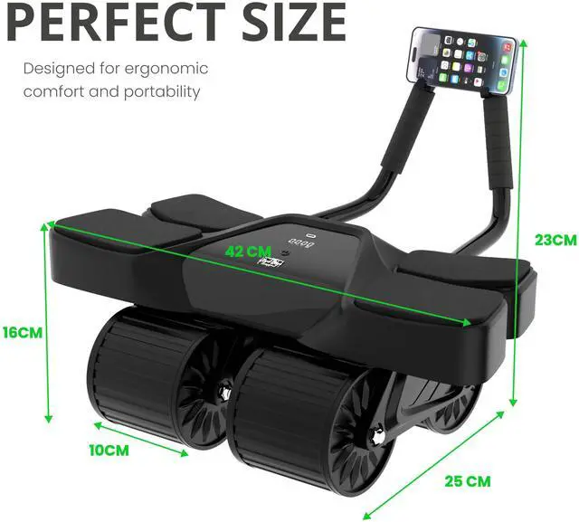 Alt view image 4 of 5 - 2024 New Roller High-Performance Exercise Machine With Automatic Rebound, Multi- layered Anti-Slip