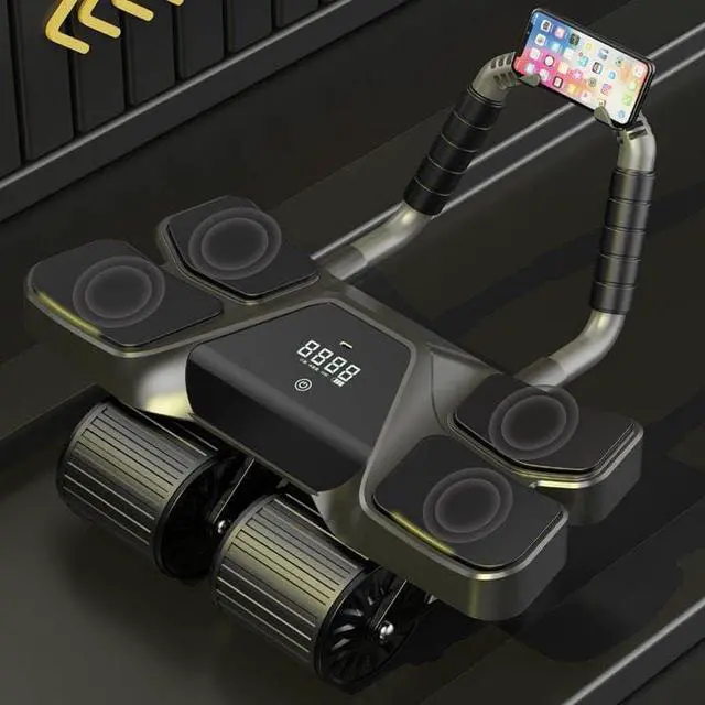 Main image of 2024 New Roller High-Performance Exercise Machine With Automatic Rebound, Multi- layered Anti-Slip