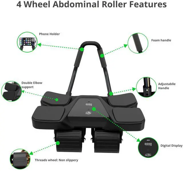 Alt view image 3 of 5 - 2024 New Roller High-Performance Exercise Machine With Automatic Rebound, Multi- layered Anti-Slip