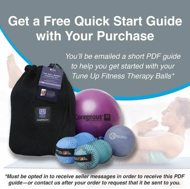 Alt view image 5 of 6 - Alpha Ball | Large Therapy Ball | Massage Ball for Myofascial Release, Pain Relief - Back, Shoulders, Hamstrings, Hips, Glutes