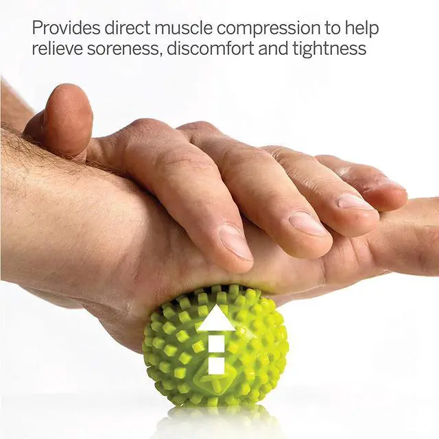Alt view image 2 of 6 - PERFORMANCE THERAPY MobiPoint Textured Massage Ball for Targeted Foot Pain Relief, (2-Inch)