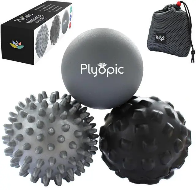Main image of Massage Ball Set for Deep Tissue Muscle Massage, Myofascial Release, Trigger Points, Mobility, Plantar Fasciitis - Eliminate Muscle Tension & Tightness in Your Back Neck Foot