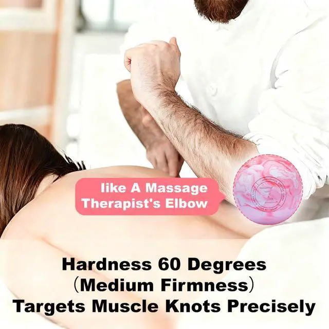 Alt view image 4 of 7 - 2PCS Massage Lacrosse Balls for Myofascial Release, Quality Certification, Massage Deep Tissue for Foot Back Shoulder Feet, Trigger Point Therapy, Relieving Muscle Pain (2 Pieces)