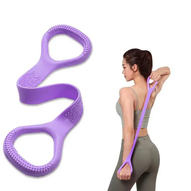 Main image of Figure 8 Fitness Resistance Band, Arm|Back Training Elastic Ropes - Pure Barre Workout Chest Arm and Shoulder Stretch Bands Exercise Equipment for Physical Therapy,Yoga,Pilates, Stretching