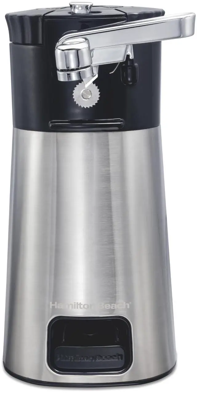 Main image of OpenStation Electric Automatic Can Opener for Kitchen with Multi Tool and Bottle and Jar Opening Tools, Auto Shutoff, Cord Storage, and Sure Cut Technology, Stainless Steel (76382)