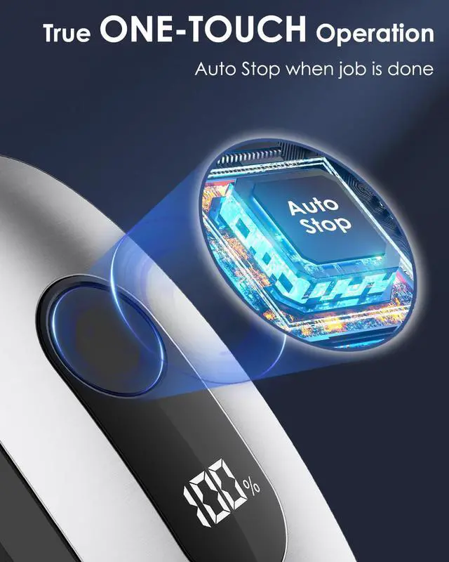 Alt view image 3 of 6 - IRON Rechargeable Electric Can Opener: Wall-Mountable Easy Storage, Smart Auto Stop & LED Battery Track, Hands-Free Operation, Side Cut Smooth Edge, Stainless Steel Professional-Grade Blade
