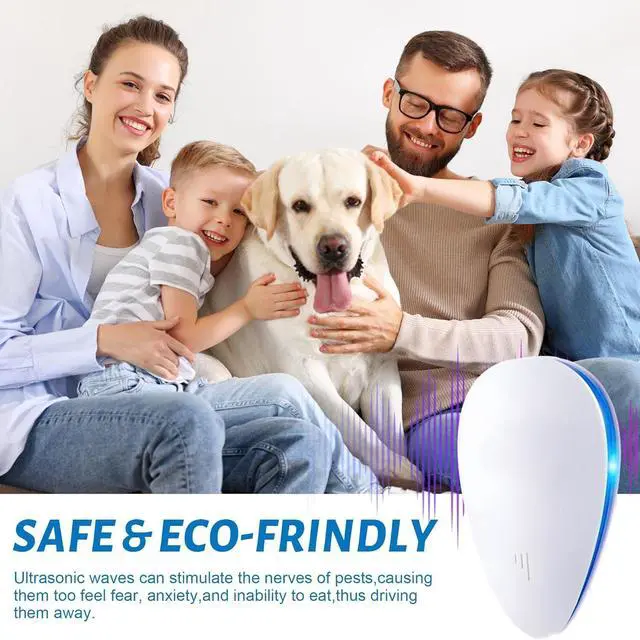 Alt view image 5 of 7 - (2026 Upgraded) Ultrasonic Insect & Pest Indoor Repeller, Plug-in Pest Control Electronic Repellent for Rodent, Mouse, Mice, Rats, Roaches, Bugs, Ants, Spiders, Mosquitoes, for Home, Warehouse 6 Pack