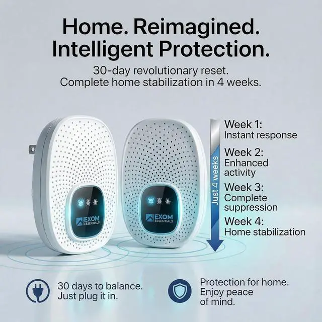 Alt view image 3 of 7 - T-25, Ultrasonic Pest Control Repeller - Electronic & Ultrasound, Indoor Plug-in Repellent - Get rid of - Rodents, Mice, Squirrels, Bats, Insects, Bed Bugs, Ants, Fleas, Spiders, Roaches (2 Pack)