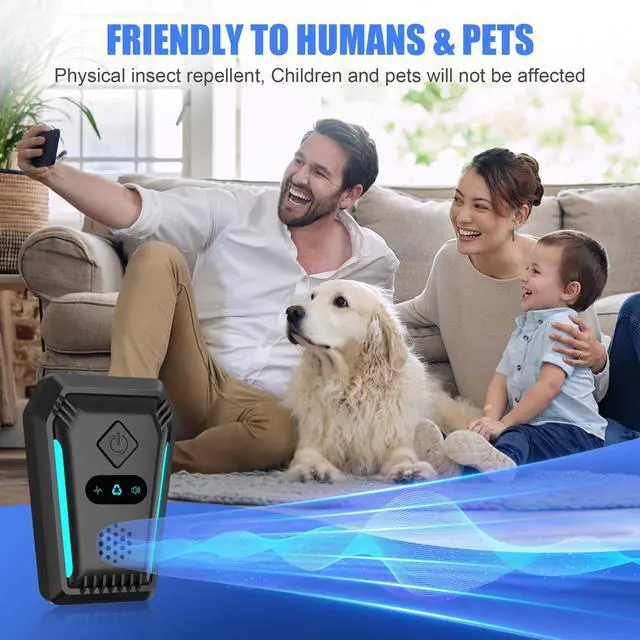 Alt view image 5 of 7 - (2026 Upgraded) Ultrasonic Rodent & Pest Indoor Repeller - Stronger Driving Force, Repellent for Mouse, Rats, Roaches, Ants, Spiders & Bugs | Plug-in Control, 3 Mode Switching (6 Pack)