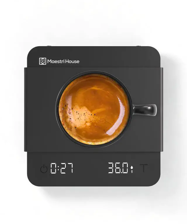 Main image of S1 Air Ultra-Slim Espresso Coffee Scale with Timer, 0.1g Precision Shot Scale with Auto Brewing Mode & 3 Brew Modes, Rechargeable Digital Scale for Espresso & Pour Over