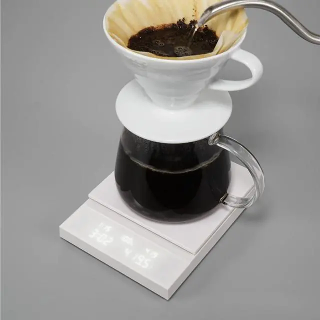 Alt view image 2 of 7 - CST-2000-W Polaris White Scale Scale Coffee Scale Coffee Gift Gift