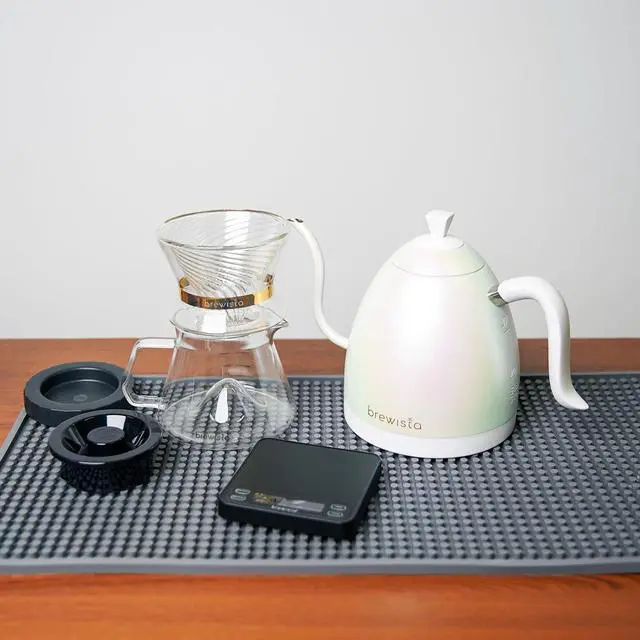Alt view image 6 of 7 - Smart Coffee Scale III with Timer, 2kg/0.1g High Precision Scale for Espresso and Pour-Over Coffee, Portable Mini Digital Kitchen Scale with Automatic Timing, Rechargeable, 5 Modes