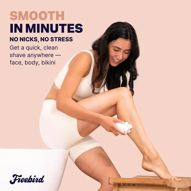 Alt view image 2 of 7 - FlexSeries Electric Razor for Women - Silk Smooth Legs, Body Hair, & Pubic Shaver - for Private Area, Sensitive Skin, Bikini Trimmer