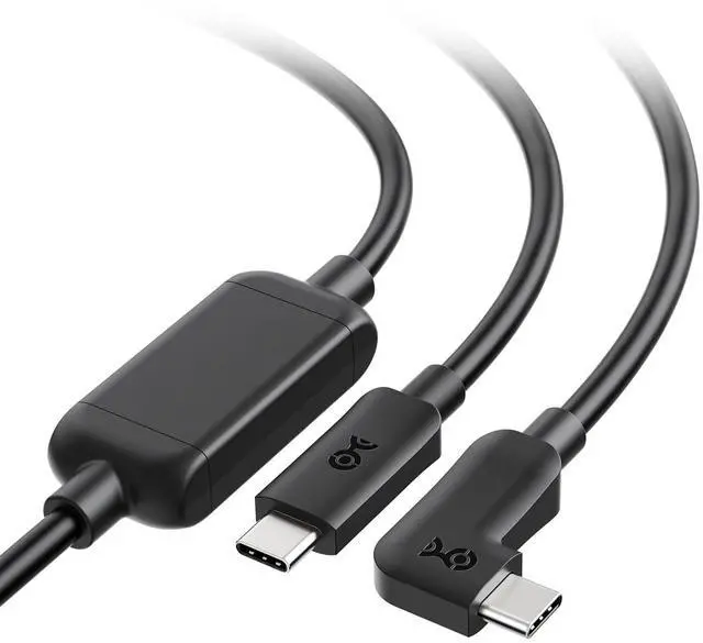 Main image of Unidirectional Active USB C Cable 16.4 ft for Oculus Quest 2 Headset and Hard Drives (Compatible with Oculus Link Cable) 5Gbps Data Transfer, No Video, No Power Delivery Support
