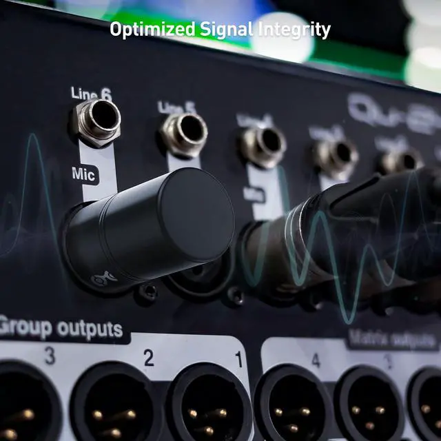 Alt view image 2 of 7 - 2-Pack 120 Ohm 3-Pin XLR Terminator/DMX Terminator - Optimal Signal Integrity for Lighting and Audio Systems