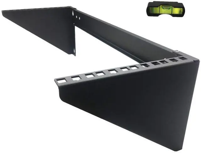 Main image of 4U19 Inch Vertical Wall Mount Patch Panel Bracket and Heavy Duty 125 lbs Capacity Wall Mountable Server Rack (4U150)
