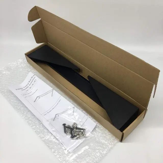 Alt view image 4 of 6 - 4U 19 Inch Vertical Wall Mount Rack Lightweight Wall Mountable Server Rack for Network and Date Equipment (4U90)