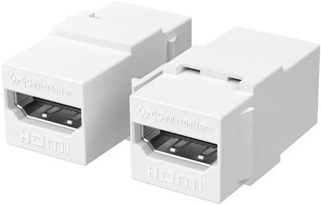 Main image of 2-Pack 8K HDMI Keystone Jack with 8K 60Hz and 4K 120Hz (HDMI Coupler Keystone)