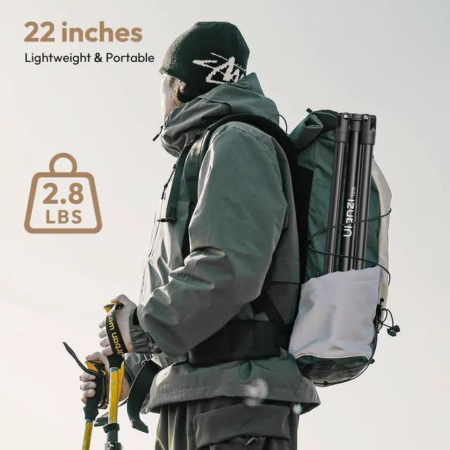Alt view image 5 of 7 - T270 Light Stand - 8.8FT/270cm Adjustable Photography Light Stand Tripod, Aluminum Portable Studio Lighting Stand for Softbox, LED Video Light, Reflector, Strobe, Photo Video Photography