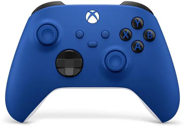 Main image of Wireless Gaming Controller | Shock Blue | Console, PC, & Cloud Devices | Textured Grip | Wireless, Bluetooth, USB-C Connectivity