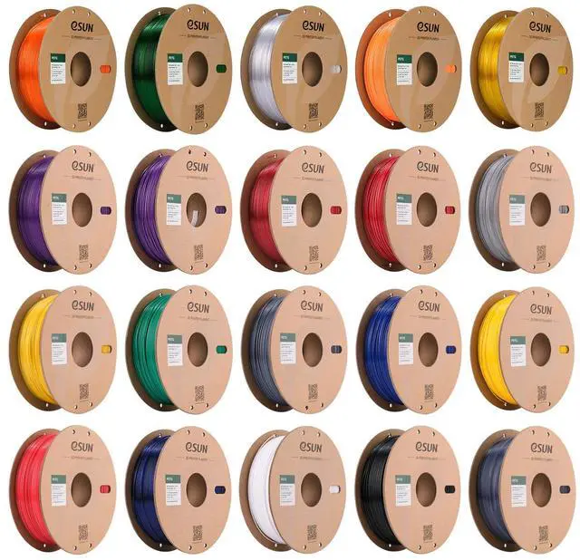 Alt view image 7 of 7 - PETG Filament 1.75mm, 3D Printer Filament PETG, Dimensional Accuracy +/- 0.05mm, 1KG Spool (2.2 LBS) 3D Printing Filament for 3D Printers, Solid Purple