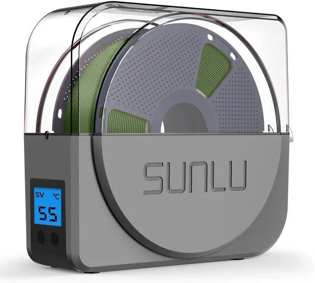 Main image of Official Filament Dryer S1 Plus, Built-in Circulation Fan, Filament Dryer Box Storage Box for 3D Printer Filament 1.75 2.85 3.00, S1 Plus Grey