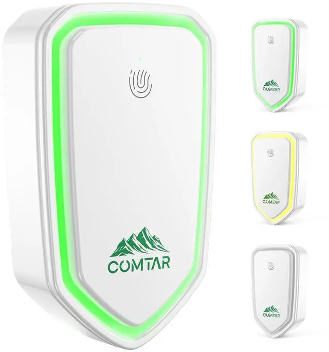 Main image of Air Ionizers for Home (4 Pack), Negative Ion Filtration System, Quiet Air Freshener for Bedroom, Office, Kitchen, Portable Air Filter Odor, Smoke Dust, Pets, Eliminator, Mini Air Cleaner