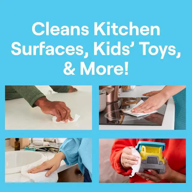 Alt view image 3 of 7 - All Purpose Cleaner, Free & Clear, 23 oz, Pack of 4, Plant-Based Cleaning Spray, Cuts Grease & Grime, No Fragrance or VOCs, Safe for Kids & Pets, Works on Glass, Sealed Wood & More