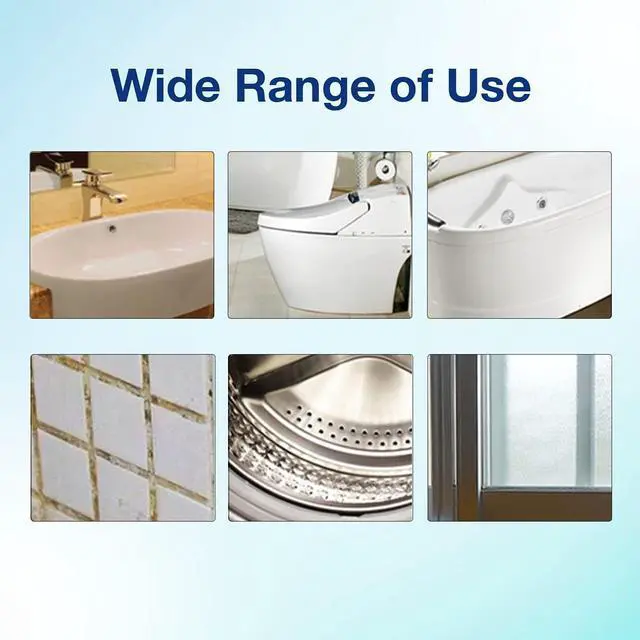 Alt view image 6 of 7 - Household Cleaner Gel for Bathroom Shower Kitchen Tile Grout, Sinks Countertops 10 Fl Oz (Pack of 1)