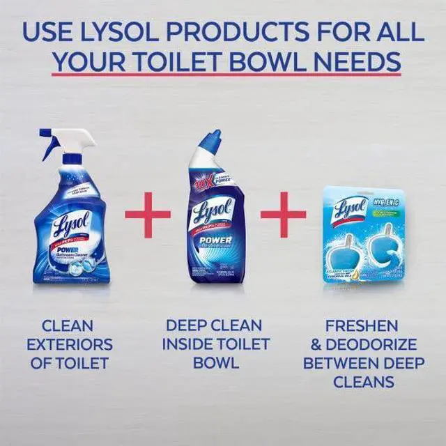 Alt view image 4 of 6 - Automatic In-The-Bowl Toilet Cleaner, Cleans and Freshens Toilet Bowl, Atlantic Fresh Scent, 2 Count (Pack of 1)