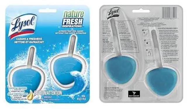 Alt view image 6 of 6 - Automatic In-The-Bowl Toilet Cleaner, Cleans and Freshens Toilet Bowl, Atlantic Fresh Scent, 2 Count (Pack of 1)