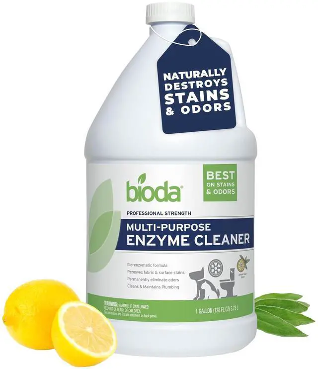 Main image of Multi-Purpose Probiotic Enzyme Cleaner and Deodorizer | Professional Strength | Trash Can Deodorizer, Pet Stains and Odors, Drains, Floors, Bathrooms, Toilets | Made in USA | 1 Gallon