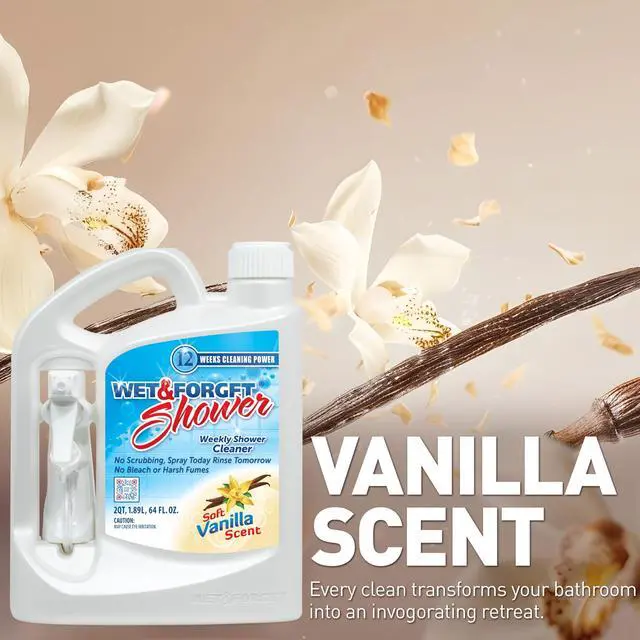 Alt view image 5 of 7 - Shower Cleaner Weekly Application Requires No Scrubbing, Bleach-Free Formula, 64 Ounce (Pack of 1)