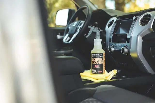 Alt view image 4 of 7 - Xpress Interior Cleaner Safe for Leather, Vinyl, Plastic & More, Removes Dirt, Grease & Oil, No Residue, Fresh Scent, No Dilution Needed - 1 Gallon