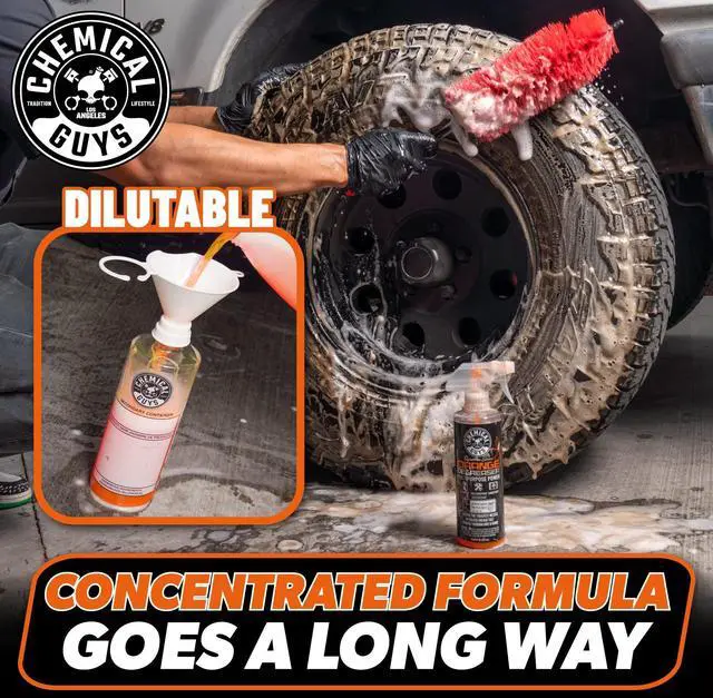 Alt view image 6 of 7 - Signature Series Orange Degreaser Spray - Heavy Duty All Purpose Cleaner for Engines, Tires, Undercarriages, Tools and More, Professional Strength, Breaks Down Grease, Oil & Grime, 16 oz