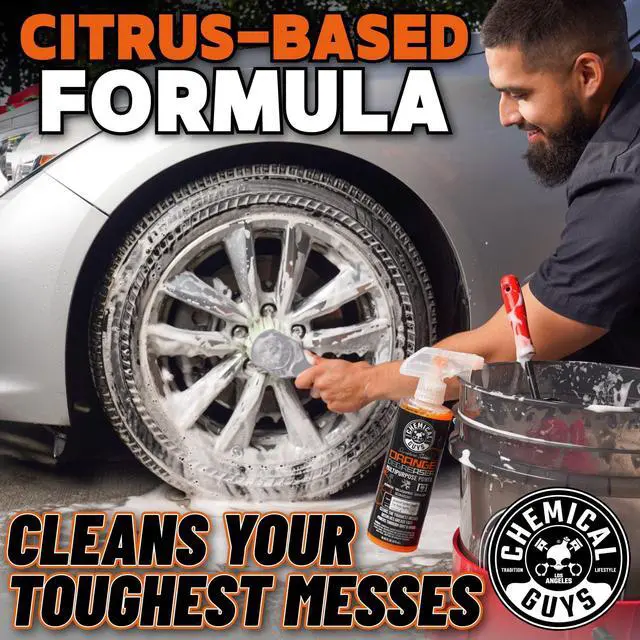 Alt view image 7 of 7 - Signature Series Orange Degreaser Spray - Heavy Duty All Purpose Cleaner for Engines, Tires, Undercarriages, Tools and More, Professional Strength, Breaks Down Grease, Oil & Grime, 16 oz