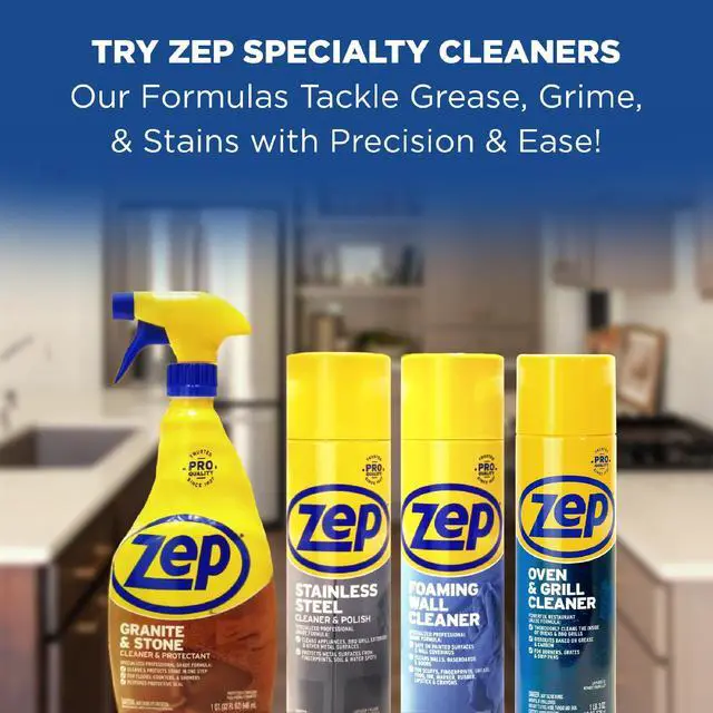 Alt view image 7 of 7 - Stainless Steel Cleaner and Polish 14 ounces - ZUSSTL14 - Protects Metal Surfaces from Fingerprints, Soil and Waterspots