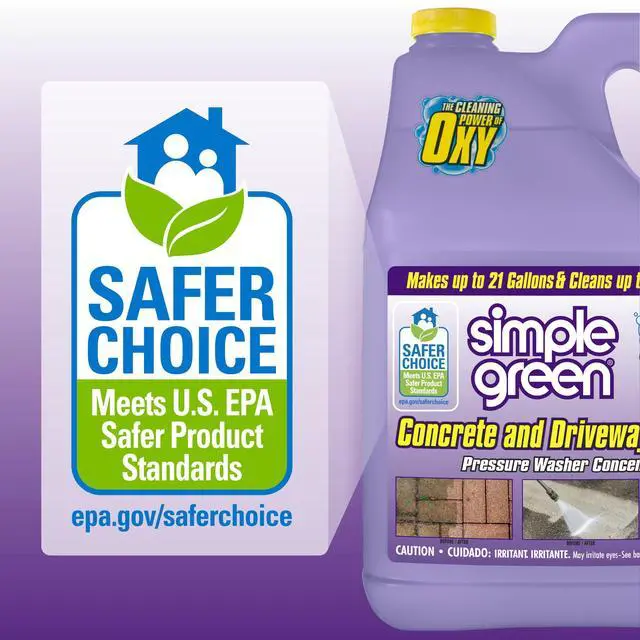 Alt view image 3 of 7 - Oxy Solve Concrete and Driveway Pressure Washer Cleaner, Purple, Unscented, 128 Fl.Oz
