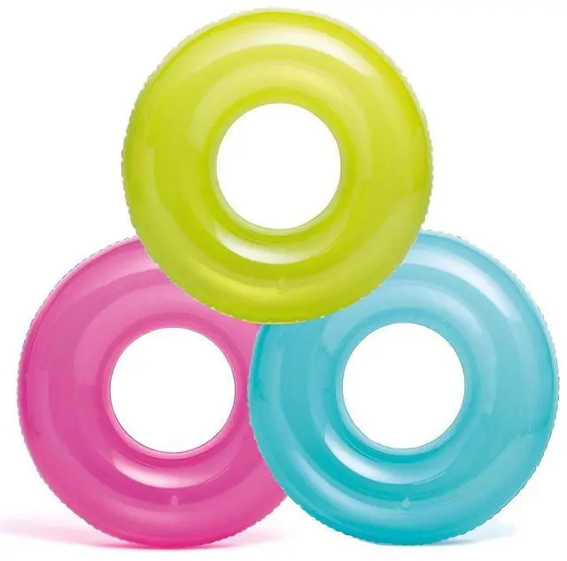 Main image of 43227-2120 Pack of 3: 30" Transparent Tubes, Colors May Vary, Multi