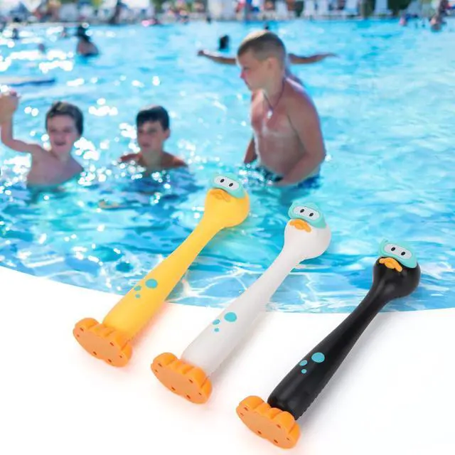 Alt view image 7 of 7 - Summer Pool Toys Underwater Diving Games Dive Sticks Duck 3-Pack