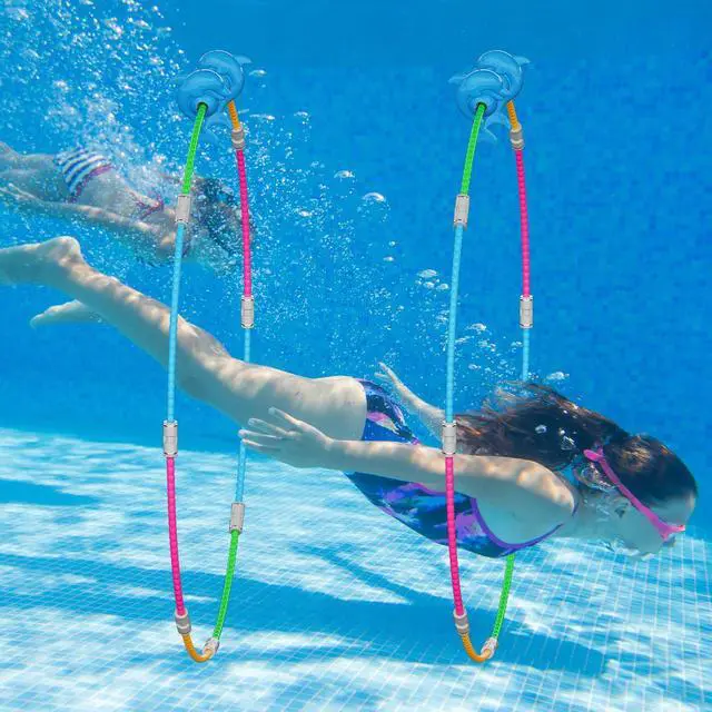 Main image of Pool Toys for Kids, 2-Pack Underwater Sports Swim Thru Rings for Kid, Ideal Pool Games Swiming Rings Toy for Boys/Girls Aged 5, 6, 7, 8, 9, 10, 11,12