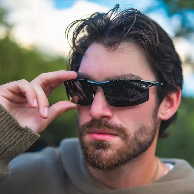 Alt view image 3 of 7 - Mens Sports Polarized Sunglasses UV Protection Sunglasses for Men 8177s
