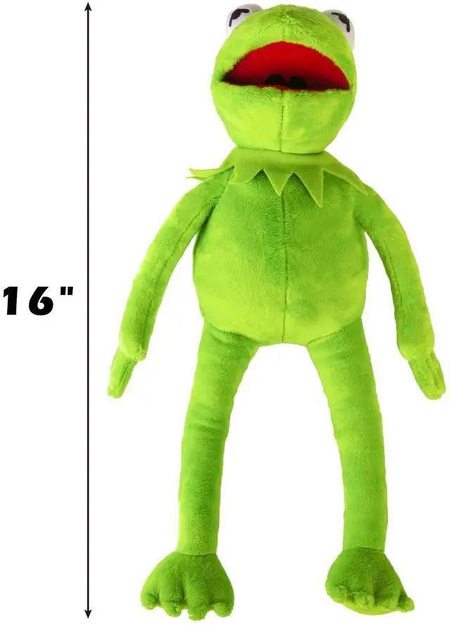 Alt view image 2 of 5 - Kermit The Frog Plush, Soft Frog Plush Doll, Halloween Christmas Thanksgiving Gift Ideas for Boys and Girls- 16 Inches