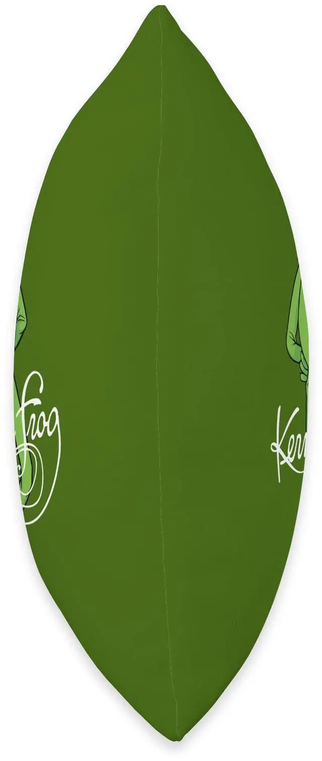 Alt view image 2 of 3 - The Muppets Kermit the Frog Big Pose Throw Pillow