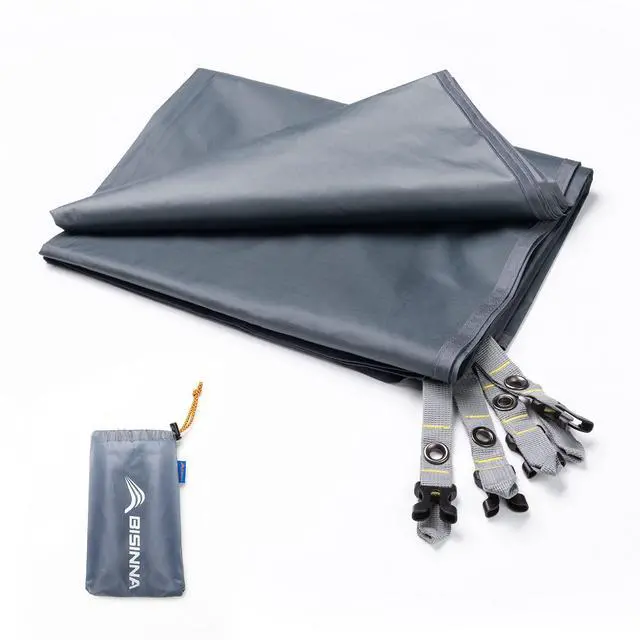 Main image of Waterproof Camping Tarp Mutifunctional Tent Footprint, Groundsheet Picnic and Beach Mat with Carrying Storage Bag for Picnic, Hiking,Backpacking,Hammock