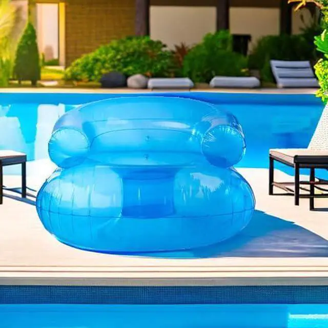 Alt view image 4 of 6 - 36 Inch Inflatable Blow up Chair | One Per Order